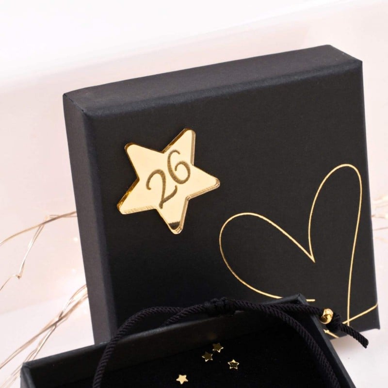 2026 Lucky Bracelet with Enamelled Heart Lucky bracelet in 24K gold plating with Enamelled Heart