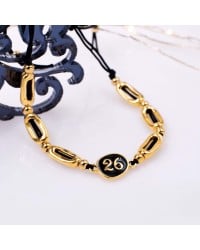 2026 Lucky Bracelet - 24Κ Gold-plated with Enamel Lucky bracelet in 24K gold plating with Enamel