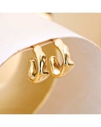 Gold-Plated Earrings - Stainless Steel Earrings made of stainless steel in gold plating