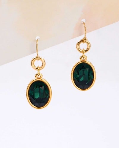 Σκουλαρίκια με Οβάλ Κρύσταλλα Swarovski Σκουλαρίκια με Οβάλ Κρύσταλλα Swarovski