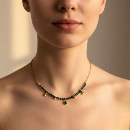 Crystal Jewelry: Χειροποίητο Κολιέ 