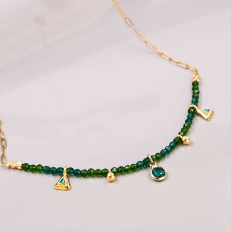 Crystal Jewelry: Χειροποίητο Κολιέ 