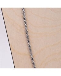 Statement Necklace with Wide Steel Chain Statement Necklace with Wide Chain of stainless steel