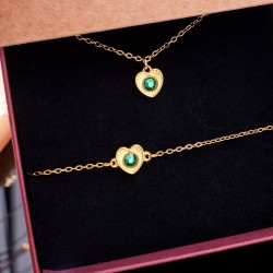 Σετ Κολιέ και Βραχιόλι με Κρύσταλλα Swarovski – Σε Κουτί Δώρου