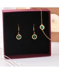 Σετ Βραχιόλι & Σκουλαρίκια με Κρύσταλλα Swarovski – Σε Κουτί Δώρου Σετ Βραχιόλι και Σκουλαρίκια με Κρύσταλλα Swarovski – Σε Κουτί Δώρου