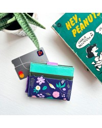 Πορτοφόλι-θήκη για Κάρτες In Bloom | Σειρά Peanuts Μικρό πορτοφόλι-θήκη Peanuts με 10 υποδοχές για κάρτες