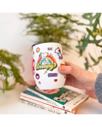 Ανοξείδωτη Κούπα Peanuts Patch Κούπα Peanuts Patch από ανοξείδωτο ατσάλι με καπάκι
