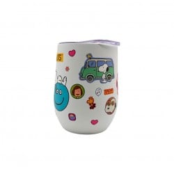 Κούπα Peanuts Patch από ανοξείδωτο ατσάλι με καπάκι