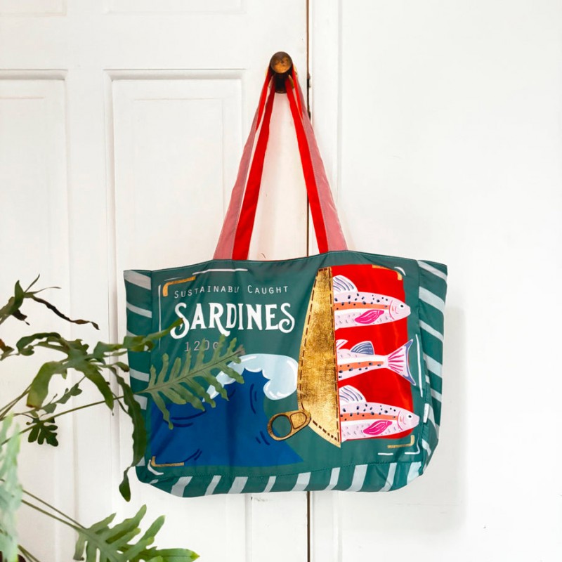 Οικολογική Τσάντα Shopper Tide Sardines Οικολογική Τσάντα Shopper Tide Sardines