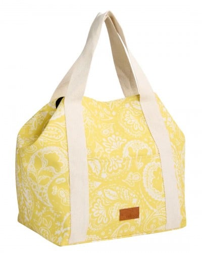 Τσάντα θαλάσσης Yellow Paisley Bloom