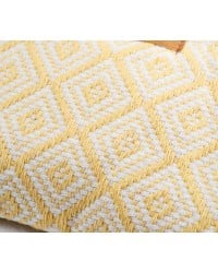 Νεσεσέρ Παραλίας από βαμβακερό ύφασμα | Boho Butter Yellow Νεσεσέρ από βαμβακερό ύφασμα με Boho σχέδιο