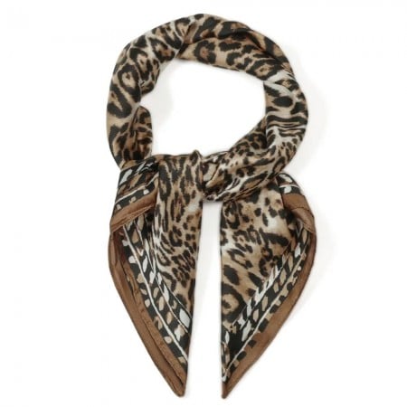 Leopard Animal Print Scarf 70x70cm Leopard Animal Print Scarf 70x70cm