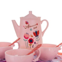 Παιδικό Σετ Τσαγιού Afternoon Tea σε Βαλιτσάκι με Γλυκά και Τσαγιέρα