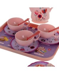 Παιδικό Σετ Τσαγιού Afternoon Tea σε Βαλιτσάκι Παιδικό Σετ Τσαγιού Afternoon Tea σε Βαλιτσάκι με Γλυκά και Τσαγιέρα