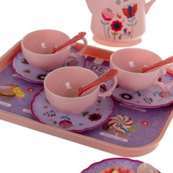 Παιδικό Σετ Τσαγιού Afternoon Tea σε Βαλιτσάκι με Γλυκά και Τσαγιέρα