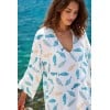 Κοντό καφτάνι KOKKOSAMMOU Little fish Κοντό καφτάνι Boho KOKKOSAMMOU Little fish από 100% βισκόζη