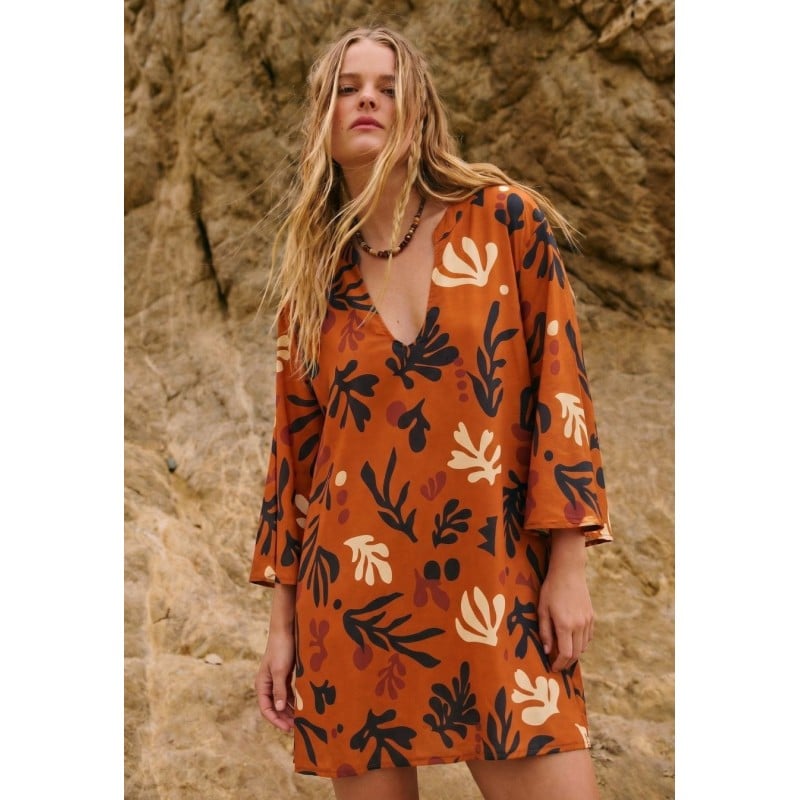Κοντό Καφτάνι Boho KOKKOSAMMOU Africa Κοντό Καφτάνι Boho KOKKOSAMMOU Africa