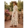 Μακρύ Φόρεμα Boho από 100% βισκόζη Μακρύ Φόρεμα Boho από 100% βισκόζη
