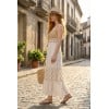 Μακρύ Φόρεμα Boho από 100% βισκόζη Μακρύ Φόρεμα Boho από 100% βισκόζη