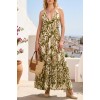 Μακρύ Φόρεμα Boho από 100% βισκόζη Μακρύ Φόρεμα Boho από 100% βισκόζη