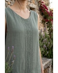 Summer Dress made of 100% Linen Summer Dress made of 100% Linen