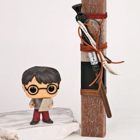 Harry Potter Easter Candle Set with Figure & Elder Wand Pen
