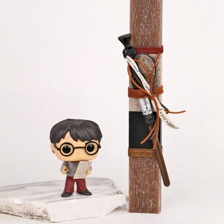 Harry Potter Easter Candle Set with Figure & Elder Wand Pen