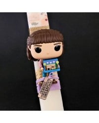 Λαμπάδα Stranger Things | Eleven Λαμπάδα για κορίτσια με φιγούρα Funko Pop Eleven από τη σειρά Stranger Things
