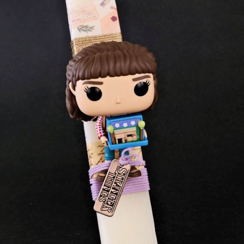 Λαμπάδα Stranger Things | Eleven Λαμπάδα για κορίτσια με φιγούρα Funko Pop Eleven από τη σειρά Stranger Things