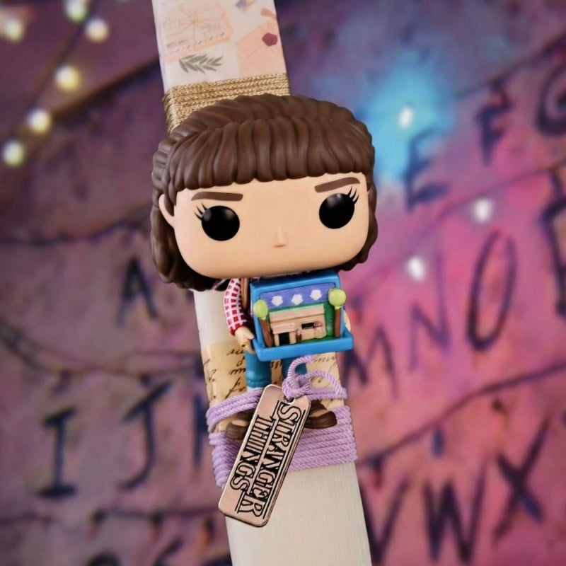 Λαμπάδα Stranger Things | Eleven Λαμπάδα για κορίτσια με φιγούρα Funko Pop Eleven από τη σειρά Stranger Things