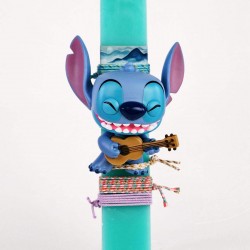 Λαμπάδα Stitch with Ukulele Λαμπάδα με αυθεντική συλλεκτική φιγούρα Stitch with Ukulele από την Funko Pop