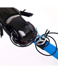 Λαμπάδα για Αγόρια με Αυτοκίνητο Mercedes με κίνηση Pullback Πασχαλινή Χειροποίητη Λαμπάδα για Αγόρι με Αυτοκίνητο Mercedes