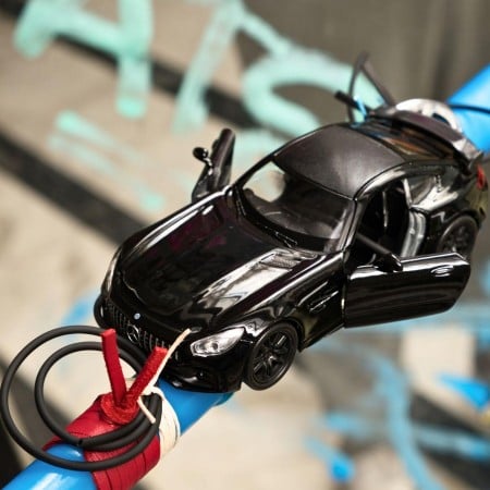 Λαμπάδα για Αγόρια με Αυτοκίνητο Mercedes | Μαύρο