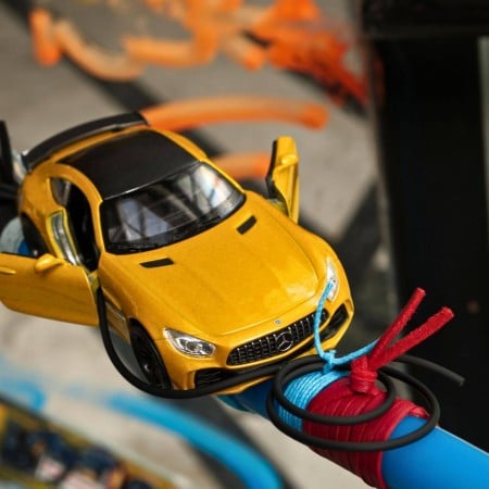 Λαμπάδα για Αγόρια με Αυτοκίνητο Mercedes | Κίτρινο