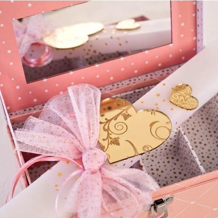 Λαμπάδα & Μπιζουτιέρα για Κορίτσια | Καρδιά