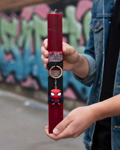 Λαμπάδα για Αγόρια Spiderman με Μπρελόκ Pocket Pop! Λαμπάδα για Αγόρια Spiderman με Μπρελόκ Pocket Pop!