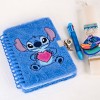 Χειροποίητη Λαμπάδα Stitch με Λούτρινο Λεύκωμα, Spinner Μπρελόκ και Πολύχρωμο Στυλό