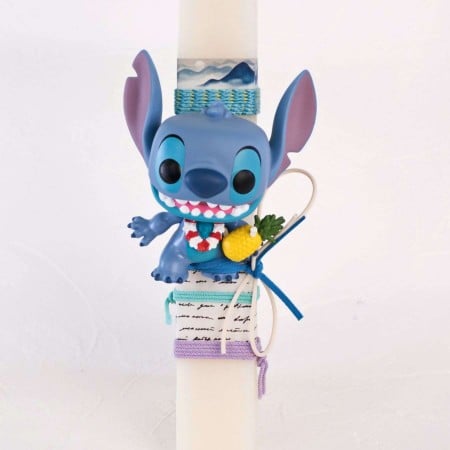 Πασχαλινή Λαμπάδα Stitch Luau με Φιγούρα Funko Pop!