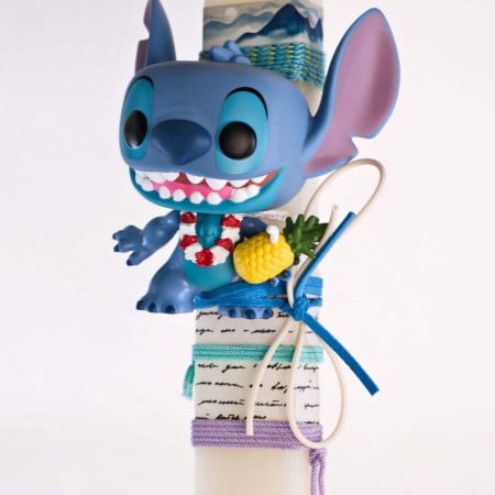 Πασχαλινή Λαμπάδα Stitch Luau με Φιγούρα Funko Pop!