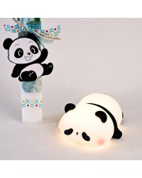 Λαμπάδα για Μωρά με Ξύλινο Αρκουδάκι Panda & Φωτιστικό Νυκτός Χειροποίητη Λαμπάδα για Μωρά με Αρκουδάκι Panda και Φωτιστικό Νυκτός