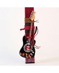 Λαμπάδα με Hλεκτρική Διακοσμητική Kιθάρα Red Hot Chili Peppers Λαμπάδα με διακοσμητική ηλεκτρική κιθάρα Red Hot Chili Peppers για αγόρια και άνδρες
