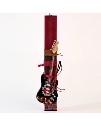 Λαμπάδα με Hλεκτρική Διακοσμητική Kιθάρα Red Hot Chili Peppers Λαμπάδα με διακοσμητική ηλεκτρική κιθάρα Red Hot Chili Peppers για αγόρια και άνδρες