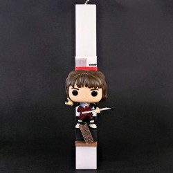 Λαμπάδα για κορίτσια με φιγούρα Funko Pop Eddie Munson από τη σειρά Stranger Things 
