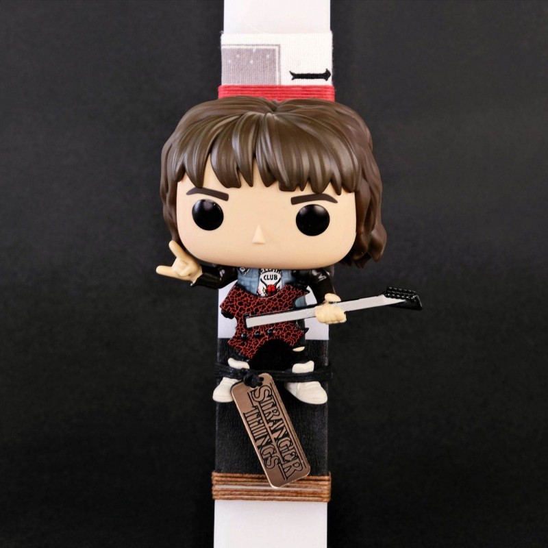 Λαμπάδα Stranger Things | Eddie Munson Λαμπάδα για κορίτσια με φιγούρα Funko Pop Eddie Munson από τη σειρά Stranger Things