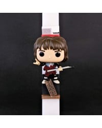 Λαμπάδα Stranger Things | Eddie Munson Λαμπάδα για κορίτσια με φιγούρα Funko Pop Eddie Munson από τη σειρά Stranger Things