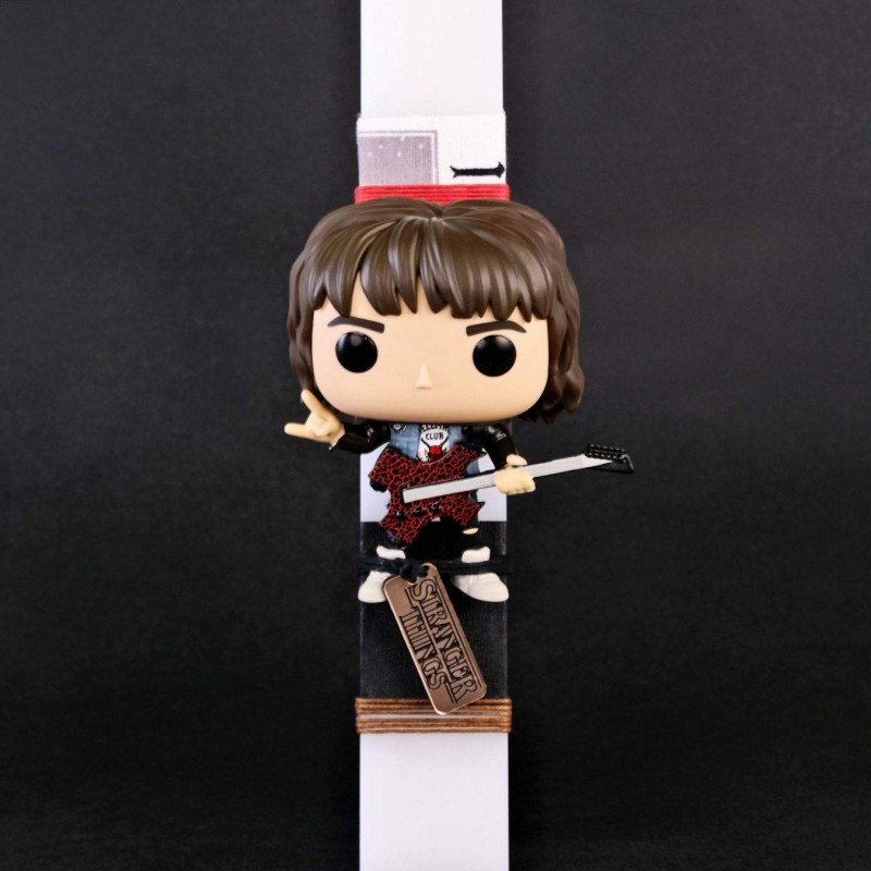 Λαμπάδα Stranger Things | Eddie Munson Λαμπάδα για κορίτσια με φιγούρα Funko Pop Eddie Munson από τη σειρά Stranger Things