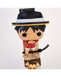 Χειροποίητη Λαμπάδα Monkey D.Luffy – One Piece Λαμπάδα με φιγούρα Funko Pop Monkey D.Luffy από το Anime One Piece