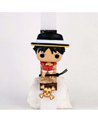 Χειροποίητη Λαμπάδα Monkey D.Luffy – One Piece Λαμπάδα με φιγούρα Funko Pop Monkey D.Luffy από το Anime One Piece
