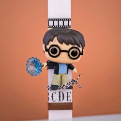 Λαμπάδα με αυθεντική συλλεκτική φιγούρα Harry Potter από την Funko Pop