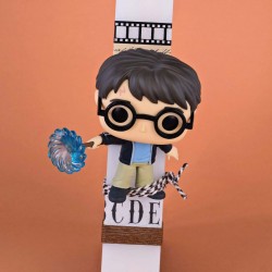 Λαμπάδα με αυθεντική συλλεκτική φιγούρα Harry Potter από την Funko Pop